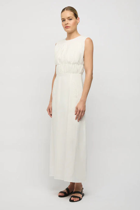 Lilibert Linen Dress White / Friend of Audrey