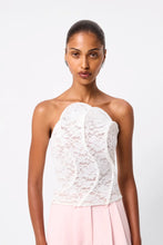 Load image into Gallery viewer, Lucia Top White | Mossman
