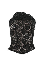 Load image into Gallery viewer, Lucia Top Black | Mossman