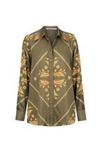 Load image into Gallery viewer, Manny Silk Shirt Sage Tile | Hansen &amp; Gretal