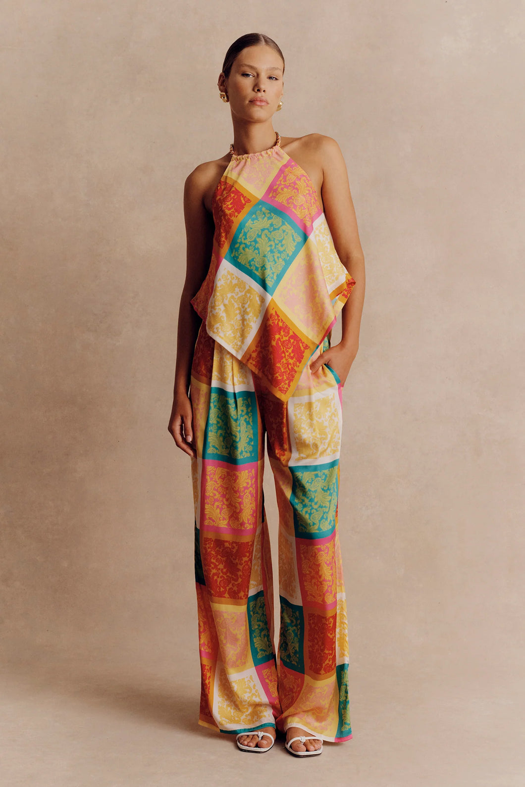 Indy Pant Paisley Tile | Hansen and Gretel
