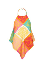 Load image into Gallery viewer, MARSALI SCARF TOP PAISLEY TILE | Hansen and Gretel
