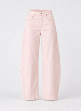 Load image into Gallery viewer, Mayfair Barrel Jean - Ice Pink / Esmaee