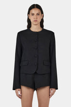 Load image into Gallery viewer, Millard Cropped Jacket, Black  | Hansen &amp; Gretal