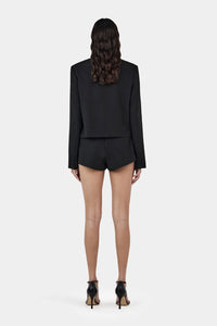 Millard Cropped Jacket, Black  | Hansen & Gretal
