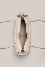 Load image into Gallery viewer, Margot Ivory Leather Woven Baguette | Vestirsi