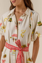 Load image into Gallery viewer, Malia Dress Tropicana / Palm Noosa