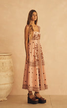 Load image into Gallery viewer, Infiorata Embroidered Empire Maxi Dress | Aur Ocea