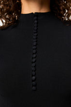 Load image into Gallery viewer, Mayfair Short Sleeve Top, Black | Mossman