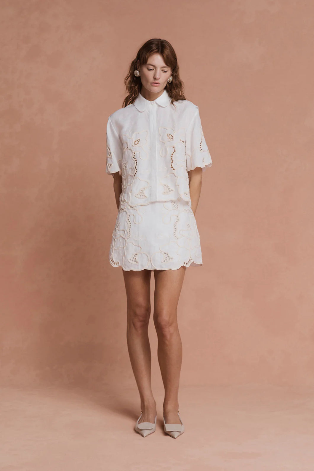 Milicent Top White | Lovaan
