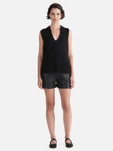 Load image into Gallery viewer, Mimi Knit Vest Black / Ena Pelly