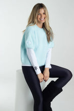 Load image into Gallery viewer, Heart on my Sleeve Knit Mint / Snuxe