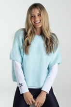 Load image into Gallery viewer, Heart on my Sleeve Knit Mint / Snuxe