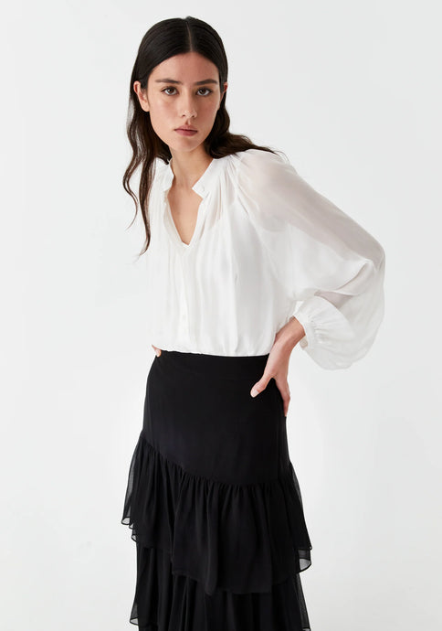 Serafine Shirt Cream | Esmaee