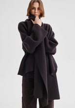 Load image into Gallery viewer, Valerie Knit Wrap jacket - Expresso | Morrison