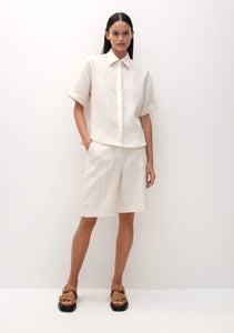 Annie Linen Shirt, Ivory | Morrison