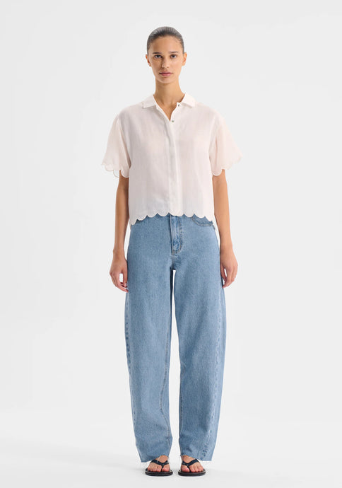 Constance S/S Shirt White| Morrison