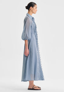 Constance Shirt Dress Sky | Morrison