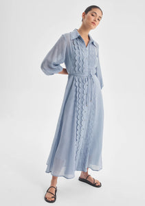 Constance Shirt Dress Sky | Morrison