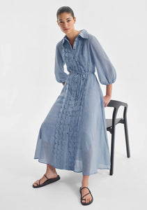 Constance Shirt Dress Sky | Morrison