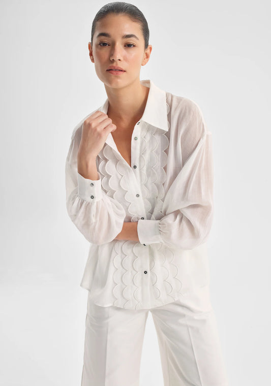 Constance Shirt White| Morrison