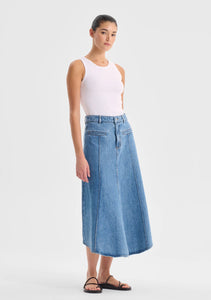 Jaque Denim  Skirt, Light Blue | Morrison