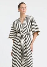 Load image into Gallery viewer, Marina Midi Dress Stripe / Morrison