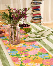 Load image into Gallery viewer, Moss Stripe 4P Napkin Set One Size | Kip &amp; Co