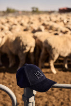 Load image into Gallery viewer, Men's Wool Cap Navy | Iris &amp; Wool