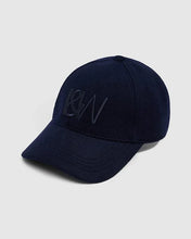 Load image into Gallery viewer, Men's Wool Cap Navy | Iris &amp; Wool