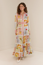 Load image into Gallery viewer, Aria Dress, Siesta Tile | Palm Noosa