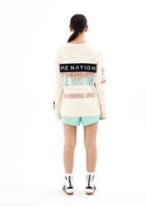 Rogue L/S Top, Pearled Ivory | PE Nation