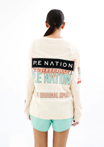 Rogue L/S Top, Pearled Ivory | PE Nation