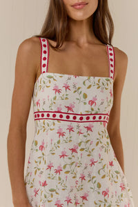 Belle Dress Pink Petals | Palm Noosa