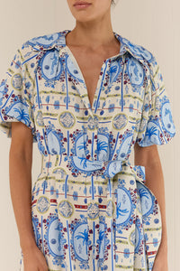Carla Dress Lagoona Tile | Palm Noosa