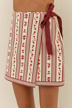Load image into Gallery viewer, Rex Wrap Skirt Raye Fleur | Palm Noosa