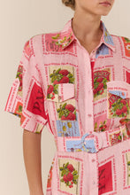 Load image into Gallery viewer, Memento Dress, Strawberry Stamp | Palm Noosa