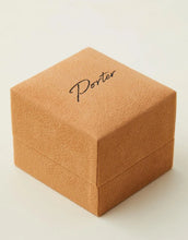 Load image into Gallery viewer, Petite Thick Huggies 8MM, White Gold | Porter