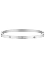 Load image into Gallery viewer, Dylan Bangle Silver |  Porter