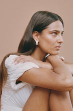 Load image into Gallery viewer, Turtle Earrings - White Gold / Porter Jewellery