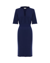 Load image into Gallery viewer, Mini Little River Dress, Navy | IRIS &amp; WOOL