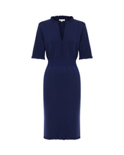 Load image into Gallery viewer, Mini Little River Dress, Navy | IRIS &amp; WOOL