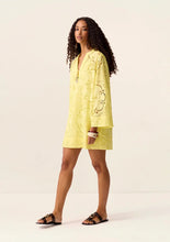 Load image into Gallery viewer, Lotus Mini Dress Canary / MOS