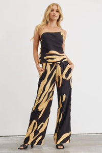 Motion Pant Black and Peach / Sovere