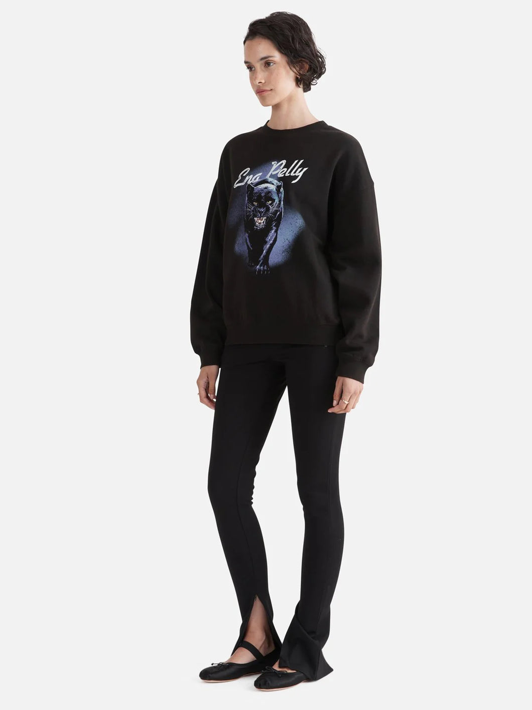 Panther Relaxed Sweater / Ena Pelly