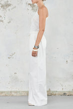 Load image into Gallery viewer, The Cotton Poplin Drawstring Pants White / Friend of Audrey