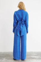 Load image into Gallery viewer, Arlo Cupro Pant Royal Blue / Sovere
