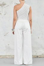 Load image into Gallery viewer, The Cotton Poplin Drawstring Pants White / Friend of Audrey