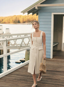 Portsea Dress Natural | Esmaee