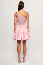 Load image into Gallery viewer, Mottled One Shoulder Mini Pink / SWF